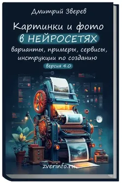 Уникальные картинки и фотографии в нейросетях 4.0 (Дмитрий Зверев)