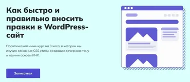 [WPCourses] Как быстро и правильно вносить правки в WordPress-сайт (Сергей Алейников)