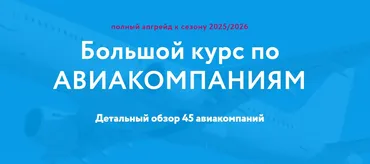 [Baginet] Большой курс по Авиакомпаниям. Тариф Полный (Надежда Прокина, Марина Зацепина)
