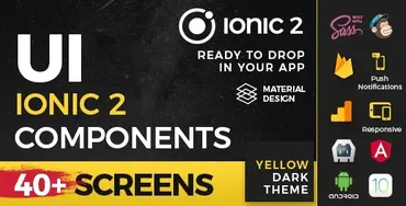 [codecanyon] Ionic 3 UI Theme/Template App. Август 2017