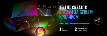 [Profileschool] 3D LUT CREATOR Следуй за белым кроликом (Александр Чалдрян)