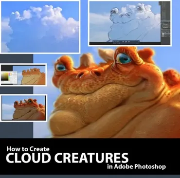 Создание облачных существ в фотошоп / Creating Cloud Creatures in Photoshop (Aaron Blaise)