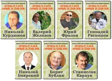 Огород от А до Я. Лучшее за сезон 2016. Комплект Стандарт (Николай Курдюмов)