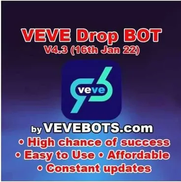 [VeveBots] Приложение для ловли дропов в veve | VeVe Bot NFT drop Sniping bots