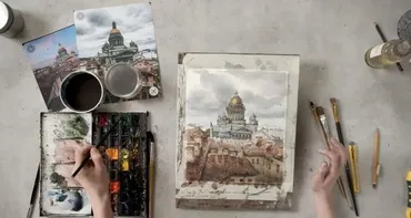 [artclass] Городские пейзажи (Ольга Кабаева)