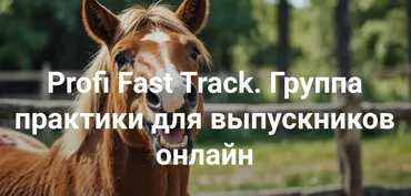 [Институт Открытого поля] Profi Fast Track. Группа практики для выпускников онлайн (Елена Веселаго)