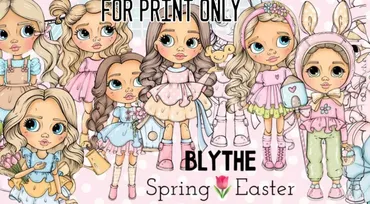 [Palmpink Illustrations] Blythe Spring (Дарья Львова)