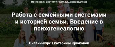 [МИГИП] Работа с семейными системами и историей семьи. Введение в психогенеалогию (Екатерина Крюкова)