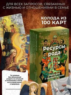 Метафорические ассоциативные карты «Ресурсы Рода» (Ольга Крутова)
