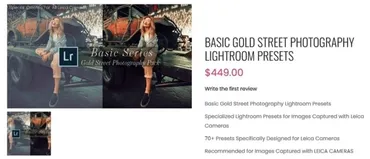 [Leica Review] Основные пресеты для улиц - Basic Gold Street Photography Presets, 2021