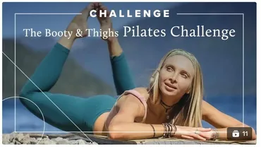 Boho Beautiful Official. Challenges. The Booty & Thighs Pilates Challenge (bohobeautiful)