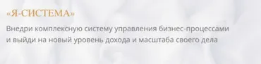 Я - система (Анастасия Лобанова)