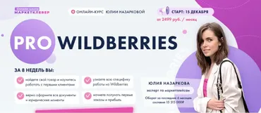 Pro wildberries. Тариф Все сам (Юлия Назаркова)