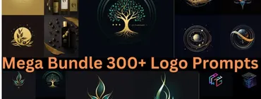 [ZenArtCollection] Mega Bundle 300+ Midjourney промты для создания логотипов