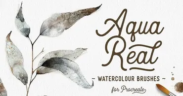 [Кисти] AquaReal Procreate Watercolor Set (Lisa Glanz)