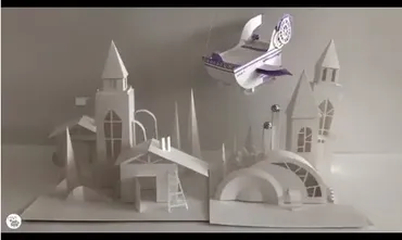 [HurlyBurlySchool] Новый год 3D (Маша Смоленцева)