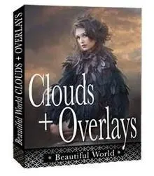 Фотоналожения  Красивые облака / JD Beautiful World Clouds + Overlays (Jessica Drossin)