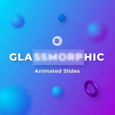 [PowerPoint] Glassmorphism Powerpoint Presentation (Abert84)