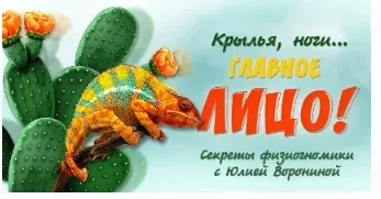 Крылья, ноги… главное лицо! Секреты физиогномики (Юлия Воронина)