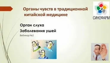 Органы чувств в традиционной китайской медицине. Орган слуха. Заболевание ушей (Лада Боровикова)