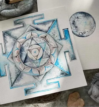 [mandala_lovestore] Чандра Янтра. Янтра Луны (Татьяна Потехина)
