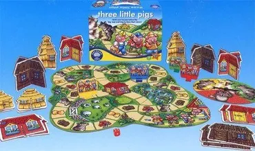 [Orchad] Настольная игра Three little pigs (Три поросенка) 3+