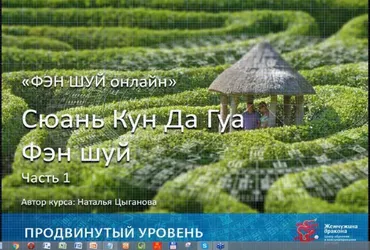 Фэн Шуй онлайн. Продвинутый уровень 9/10 (Наталья Цыганова)