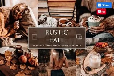 [Creativefabrica] 10 Rustic Fall Lightroom Presets