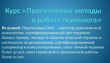 Проективные методы в работе психолога (Олег Перепелица, Наталья Борисова)