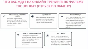 Онлайн-тренинг по фильму «Отпуск по обмену». Пакет The Holiday (Людмила Мандель)