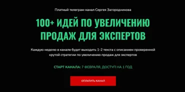 100 идей по увеличению продаж для экспертов (Сергей Загородников)