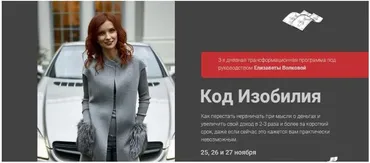 Код изобилия (Елизавета Волкова)