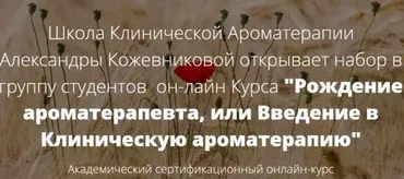 Рождение ароматерапевта или введение в Клиническую ароматерапию. Полный курс (Александра Кожевникова)
