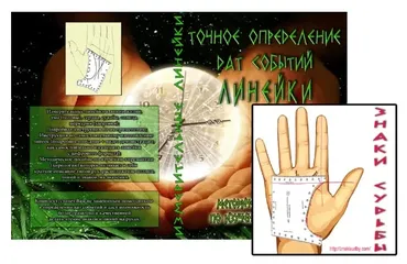 Линейки Хироманта. Измерительный комплект для определения времени исполнения событий (Михаил Оноприенко)
