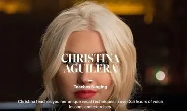 [MasterClass] Christina Aguilera Teaches Singing (Christina Aguilera)