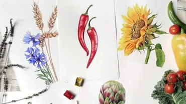 [art-creativity] Осенняя ботаника. Урожай (Нина Петровская)
