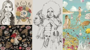 [Domestika] Коммерческая иллюстрация цветными карандашами. Commercial Illustration with Colored Pencils (Кармен Гарсия Уэрта)