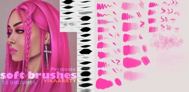 [Vikaarty] Soft Brushes set (Виктория Рязанцева)