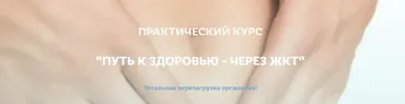 Путь к здоровью - через ЖКТ. Тариф Оптимум + (Светлана Литвиненко)