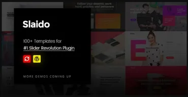 [graphicriver] Slaido - Template Pack for Slider Revolution. Версия мая 2018