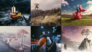 [Доместика] Сюрреалистический фотомонтаж в Photoshop  (Карлос Хименес Варель)
