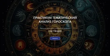 Практикум Тематический анализ гороскопа. Тариф Партнерство (Александр Айч)