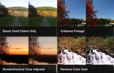 [CreativeMarket]  Ретушь ландшафта / 14 Landscape Retouching Actions