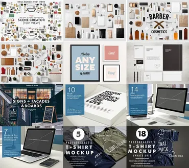 [designcuts] The Most Extensive Mockup Templates Bundle Of All Time