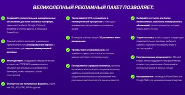 [PowerPoint] Пак из 2800 Анимированных шаблонов для рекламы. [GorgeousAdvert]