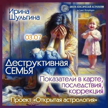 Деструктивная семья. Показатели в карте, последствия, коррекция (Ирина Шульгина)