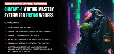 [4hournovel] ChatGPT-4 writing mastery system for fiction writers