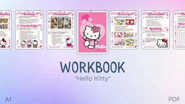 [Dasha_teach] Hello Kitty Workbook for A1 level students (Дарья Губернаторова)