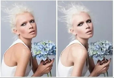 Журнальная beauty ретушь (Екатерина Дымова)