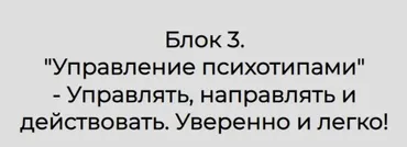 Полный практический курс по психотипам. Блок №3 (Александр Герасимов)